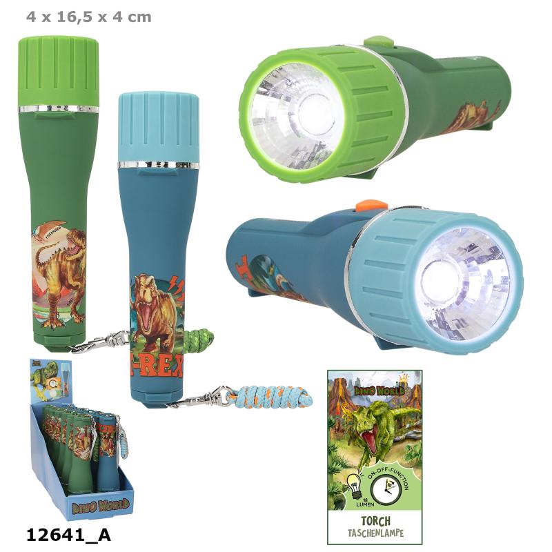 Dino World Taskulamppu ajastimella