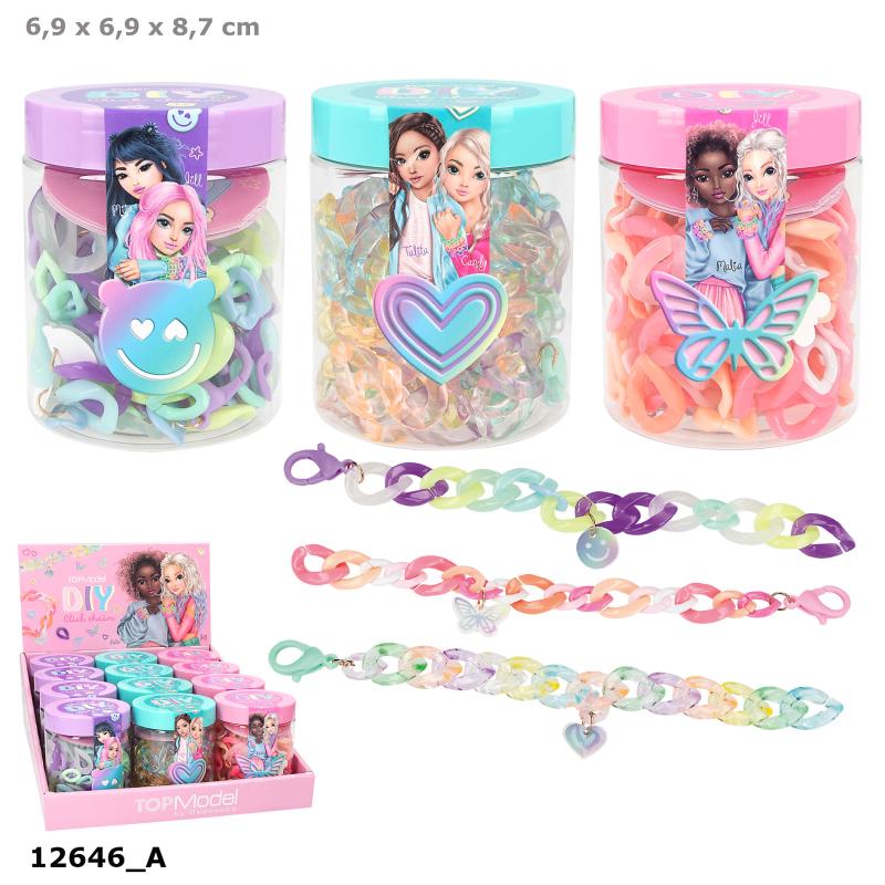 TOPModel DIY Klik Armbånd