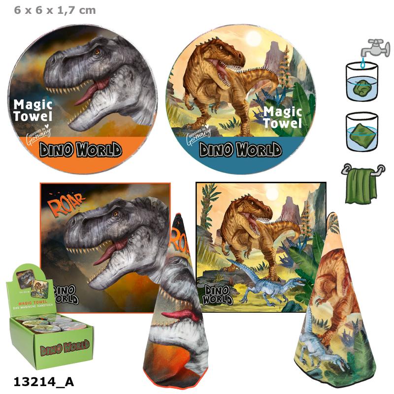Dino World Magisk Vaskeklud