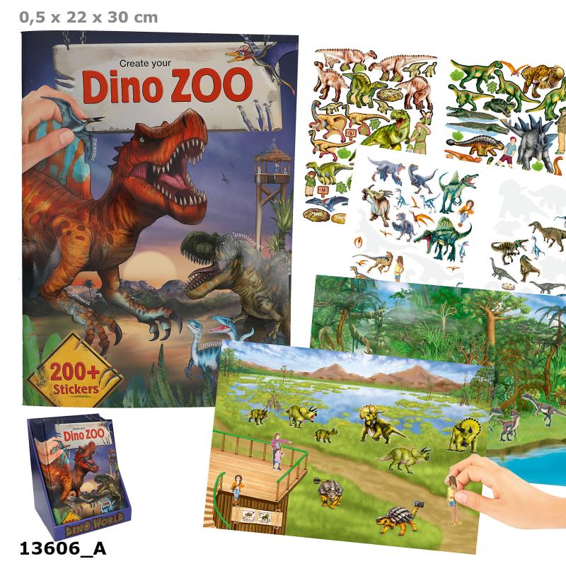 Dino World Zoo Aktivitetsbog