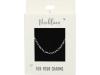 Chain silver, links medium