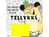 Det koster ikke noget at sige tillykke..