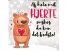 Ab hele mit hjerte ønskes du kun det...