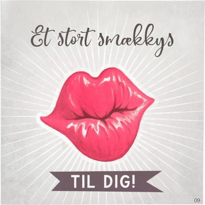 Et stort smoekkys TIL DIG!
