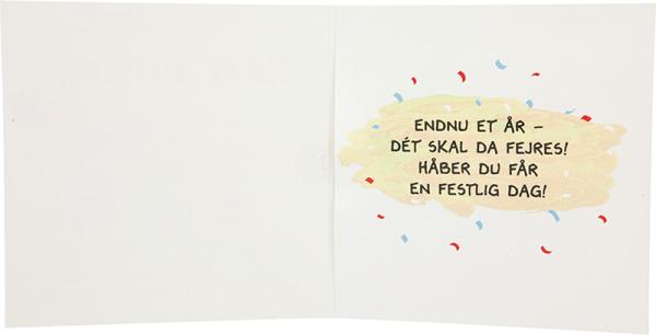 Fest og farver og hojt humor! Tillykke..