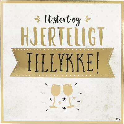 Et stort og hjerteligt tillykke!