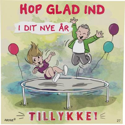 Hop glad ind i dit nye ar tillykke!