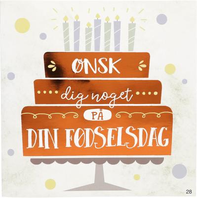 Ønsk dig noget på din fødselsdag