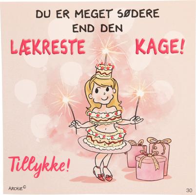Du er meget sodere end den ...