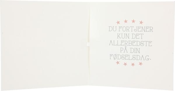 Lykken er at have én som dig I sit liv!